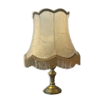 Lampe laiton et vessie de porc Lampe laiton et vessie de porc