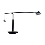 Lampe nestore lettura de carlo forcolini pour artemide 1991