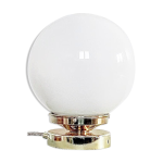 Lampe  poser opaline