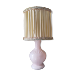 Lampe en opaline rose