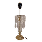 Lampe a pampilles art dco / nouveau