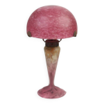 Lampe pte de verre art deco schneider