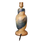 Lampe pâte de verre vintage, pied de lampe pâte de verre jaune / bleu, lampe à poser, lampe de chevet, ... Lampe pâte de verre vintage, pied de lampe pâte de verre jaune / bleu, lampe à poser, lampe de chevet, ...