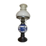 Lampe à pétrole opaline kosm brenner vintage Lampe à pétrole opaline kosm brenner vintage