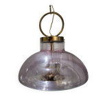 Lampe plafonnier suspension lustre vintage de style carlo nason italie