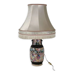 Lampe en porcelaine de nankin, chine fin xixe Lampe en porcelaine de nankin, chine fin xixe