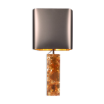 Lampe en rsine fractale des annes 70