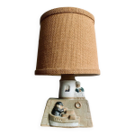 Lampe souvenir bord de mer 1960 - 70