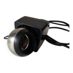 Lampe spot space age eyeball osram 41601 design dieter witte
