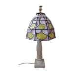 Lampe  poser style tiffany vintage