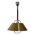 Lampe suspension lustre monte et baisse, design jo hammerborg pour fog et mørup, danemark vers 1960 Lampe suspension lustre monte et baisse, design jo hammerborg pour fog et mørup, danemark vers 1960