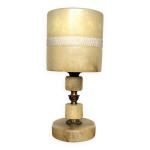 Lampe de table  poser en albtre