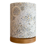 Lampe de table lamp'angel stars h30 d20 - tissu liberty