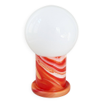 Lampe de table en verre de murano 1960