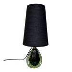 Lampe de table en verre murano vintage de style mid - century modern