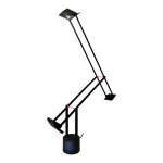 Lampe tizio par richard sapper pour artemide, 1970