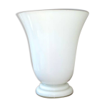 Lampe tulipe art d�co en opaline par cvv vianne