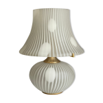 Lampe en verre de murano venini 1970