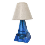 Lampe en verre sudois, annes 70