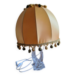 Lampe vintage pied en cristal
