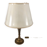 Lampe vintage pied en laiton