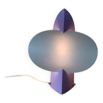 Lampe vintage slamp samuel parker 80. s post - modern sails opaflex