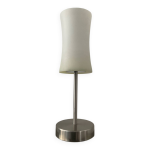 Lampe vintage tactile en m�tal et verre