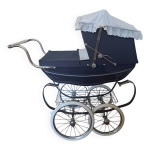 Landau de poupe silver cross