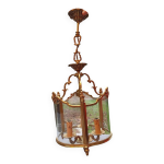 Lanterne en bronze dor de style louis xv