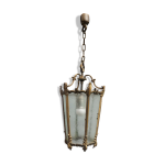 Lanterne en bronze de style louis xvi en tat de marche - 2, 7 kg