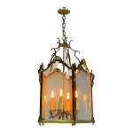 Lanterne de style louis xv en bronze dor�, vers 1920