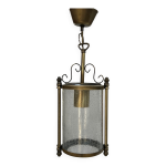 Lanterne suspendue bronze