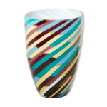 Laura de santillana pour venini grand vase verre soufflé klee 1984 Laura de santillana pour venini grand vase verre soufflé klee 1984