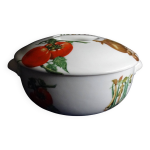 Legumier en porcelaine