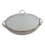 Légumier ou soupière bord argenté Légumier ou soupière bord argenté