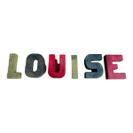 Lettres en bois