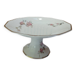 Limoges ancien compotier coupe sur pied dcor japonisant