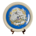 Limoges, plateau en porcelaine polychrome bernardaud xxème Limoges, plateau en porcelaine polychrome bernardaud xxème