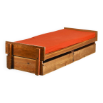 Lit banquette par pierre guariche, la plagne, vers 1965