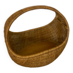 Lit b�b� panier vintage en osier et bambou attribu� � gebroeders jonkers pour noordwolde, pays - bas, ...