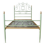 Lit en fer forg, italie, annes 60.