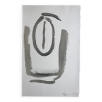 Lithographie originale sign�e au crayon, bram van velde, sans titre, 1975