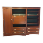 Living secrtaire et bibliothque model bateau de chez gauthier