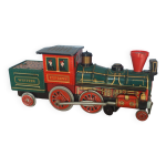 Locomotive ancienne collector vintage en mtal