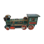 Locomotive en tle, jouet de 1950, japon