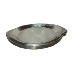 Lot de 10 plats ovales en inox Lot de 10 plats ovales en inox