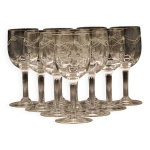 Lot de 10 verres  liqueur vintage