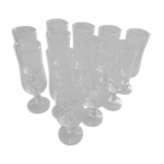 Lot de 12 fltes  champagne arcoroc