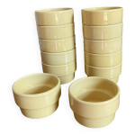 Lot de 12 ramequins pro grs haute rsistance