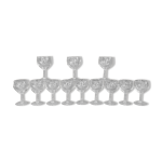 Lot de 12 verres  ballon
